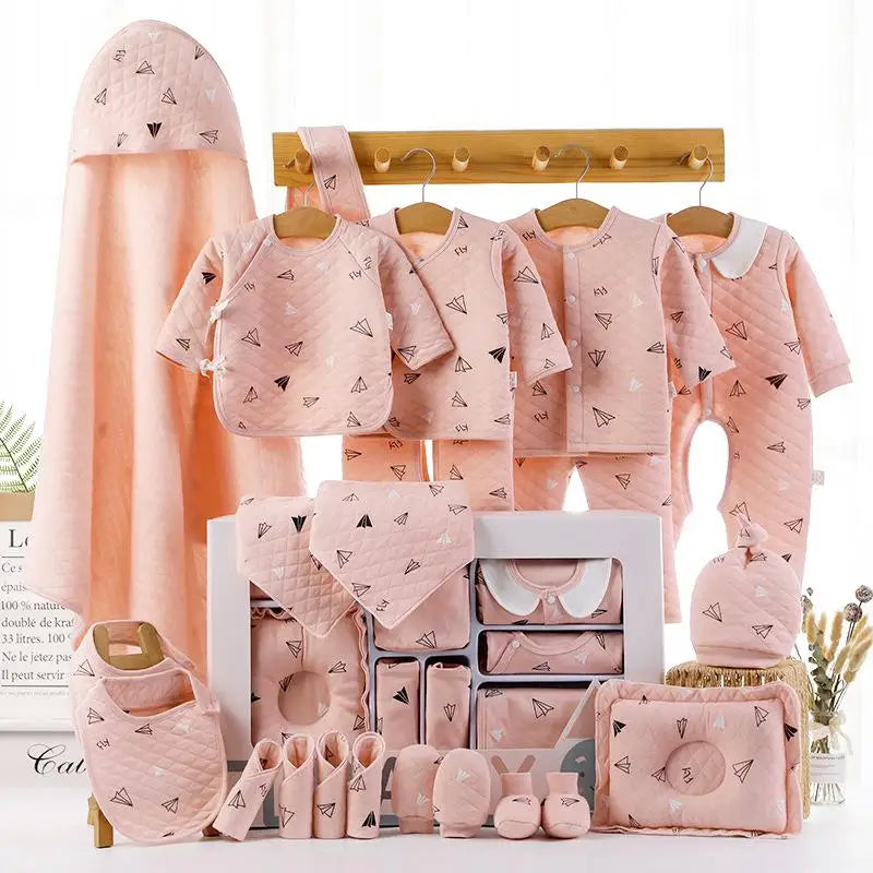 22 Piece Pure Cotton Unisex Newborn Clothing Set