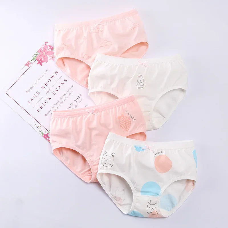 4-Pack Soft Cotton Underwear