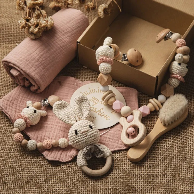 Eco-Friendly Newborn Bath Essentials Set