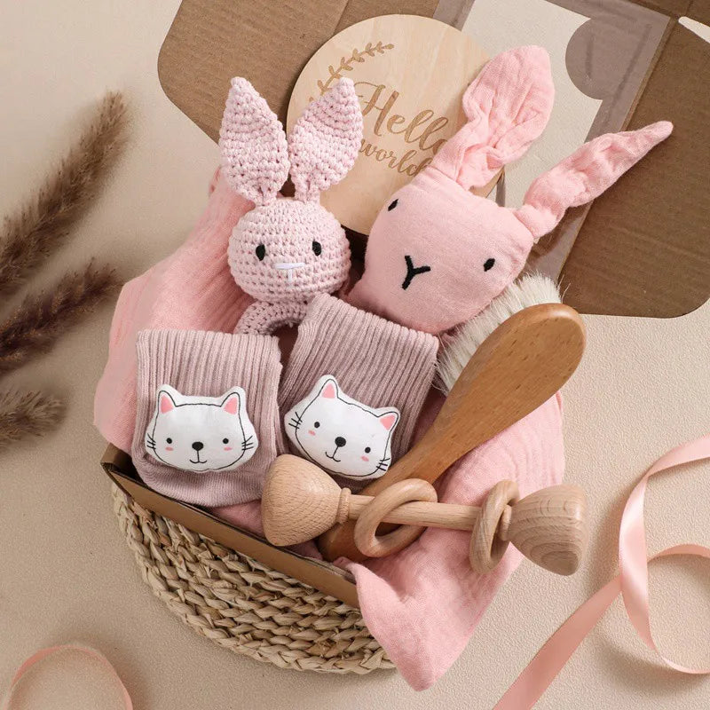 Eco-Friendly Newborn Bath Essentials Set