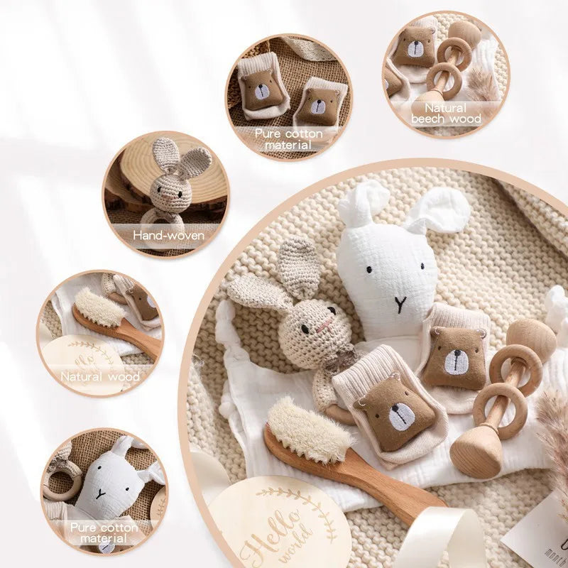 Eco-Friendly Newborn Bath Essentials Set
