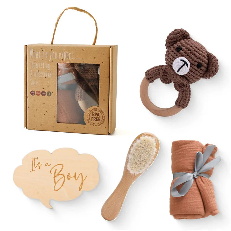 Eco-Friendly Newborn Bath Essentials Set