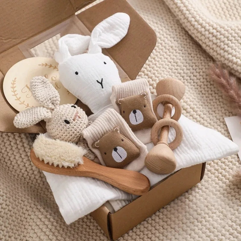 Eco-Friendly Newborn Bath Essentials Set