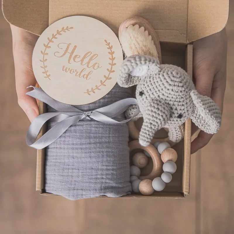 Eco-Friendly Newborn Bath Essentials Set