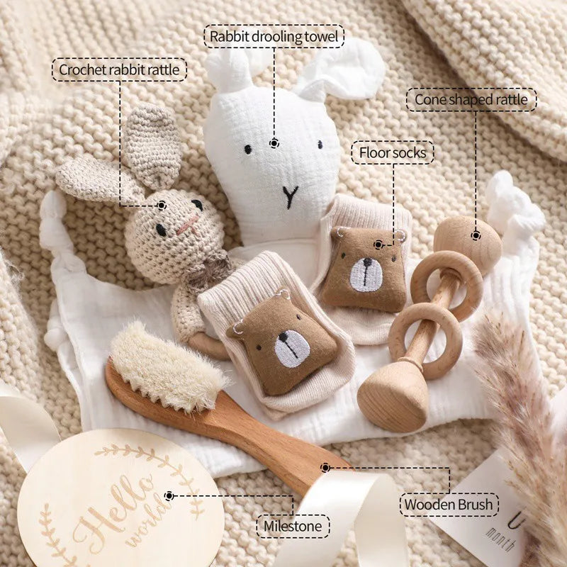 Eco-Friendly Newborn Bath Essentials Set