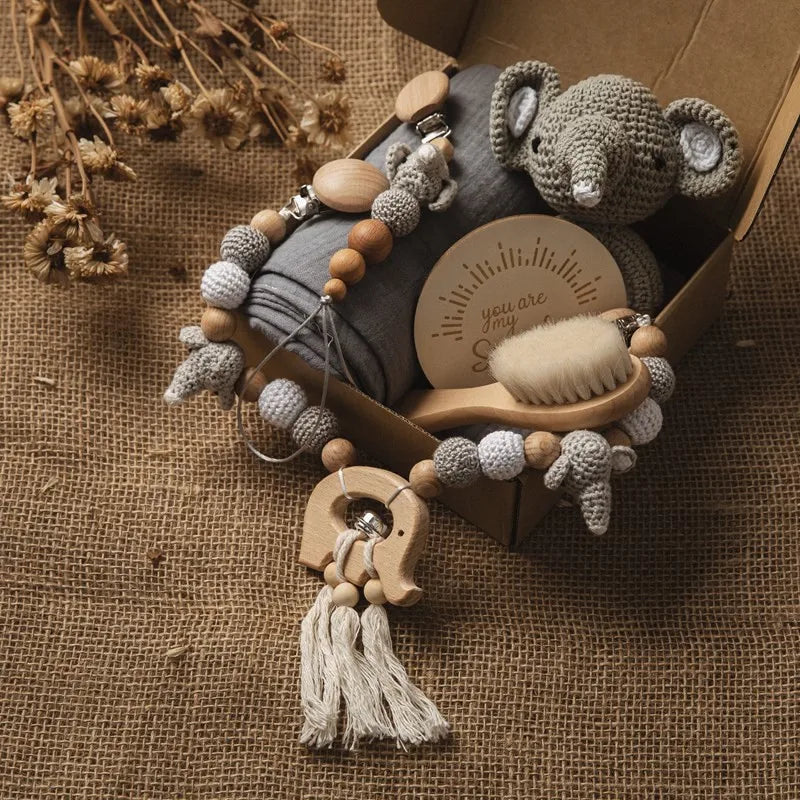 Eco-Friendly Newborn Bath Essentials Set
