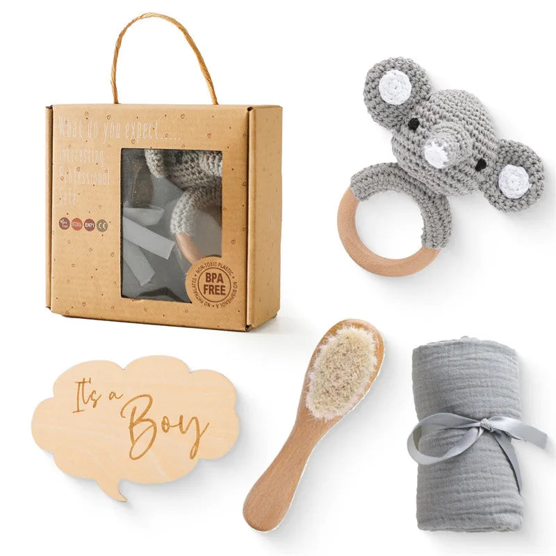 Eco-Friendly Newborn Bath Essentials Set