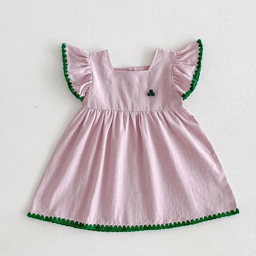 Playful Flying Sleeve Party Dress