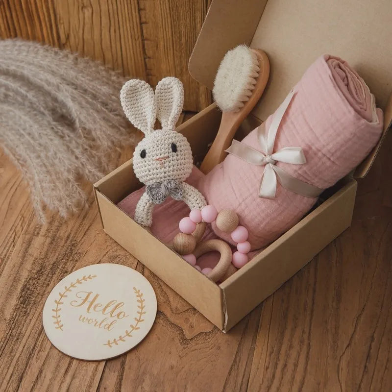 Eco-Friendly Newborn Bath Essentials Set