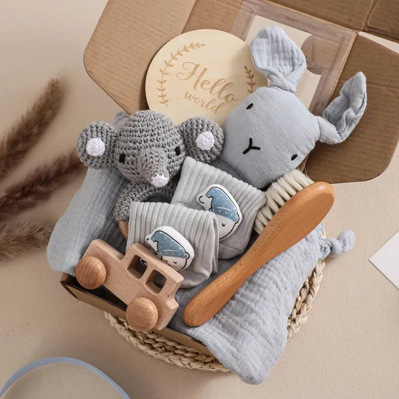 Eco-Friendly Newborn Bath Essentials Set