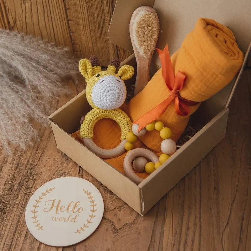 Eco-Friendly Newborn Bath Essentials Set