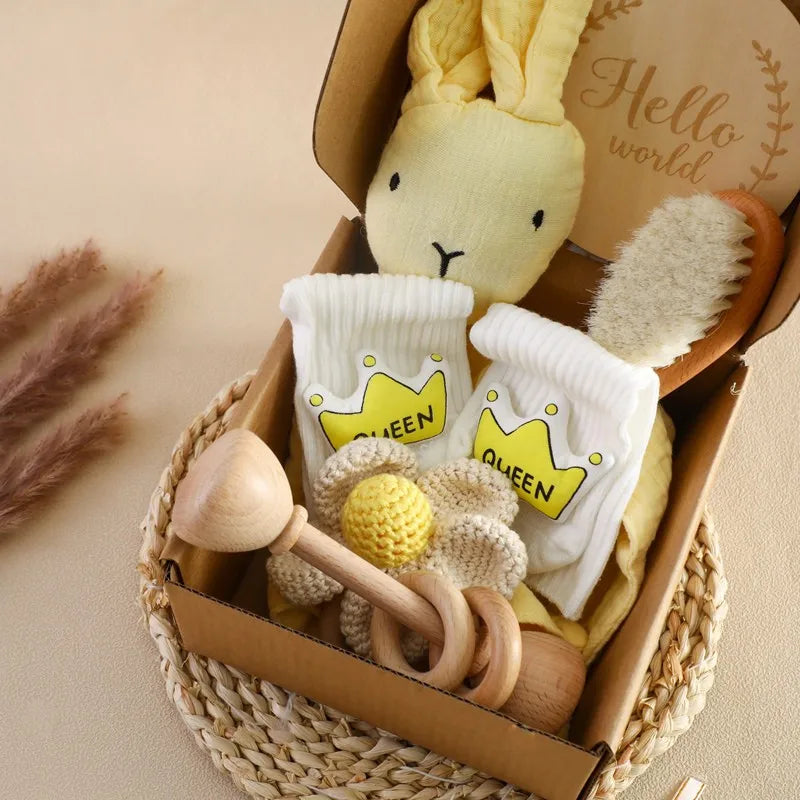 Eco-Friendly Newborn Bath Essentials Set