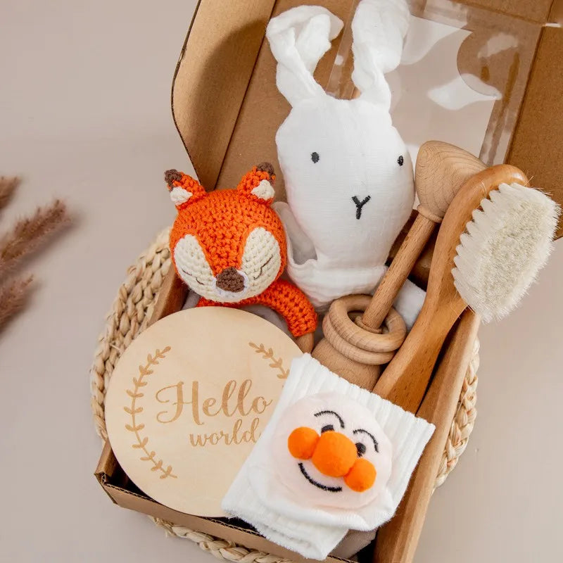 Eco-Friendly Newborn Bath Essentials Set