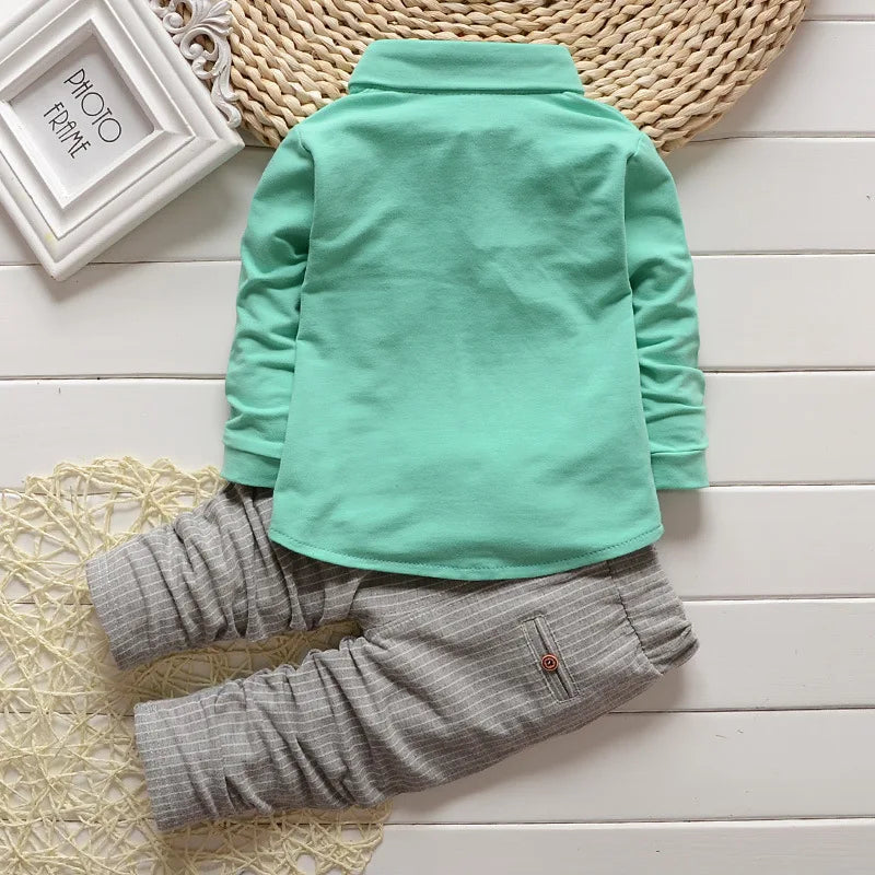 Smarty Pants Bowtie Shirt & Pants Set