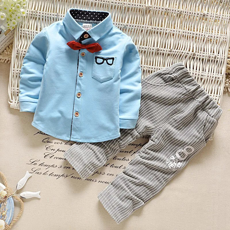 Smarty Pants Bowtie Shirt & Pants Set