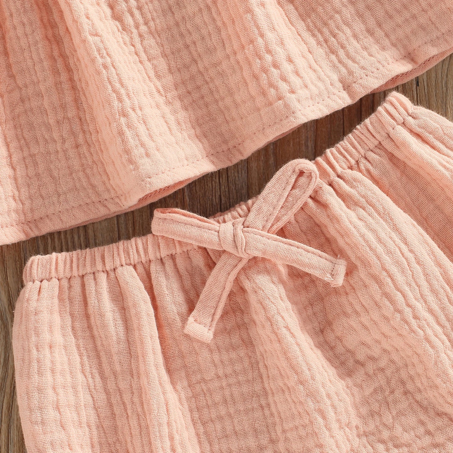 Charming Cotton Linen Suit Set