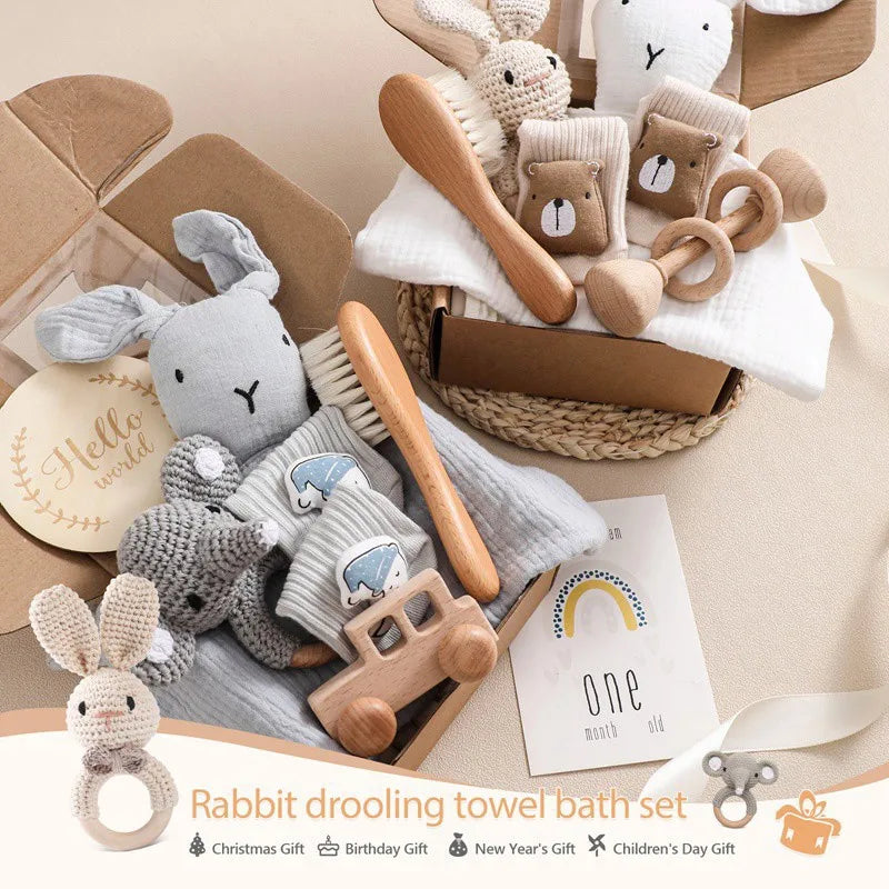 Eco-Friendly Newborn Bath Essentials Set