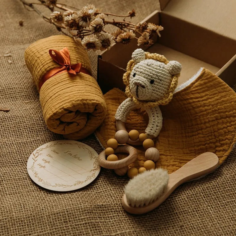 Eco-Friendly Newborn Bath Essentials Set